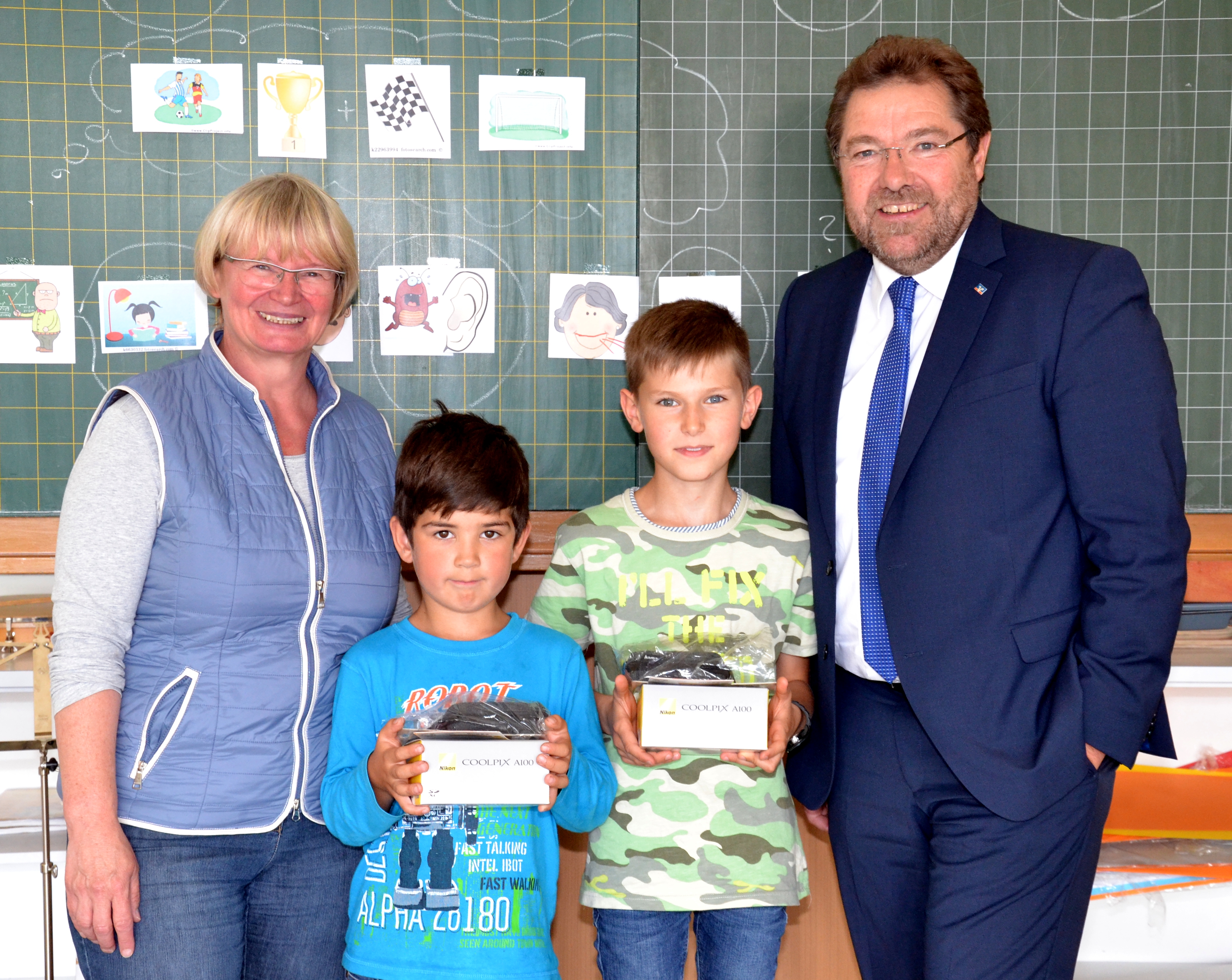 Gleich Zwei Gewinner In Der Grundschule Wiesthal